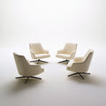 Accentfauteuil draaibaar, kleur grijs