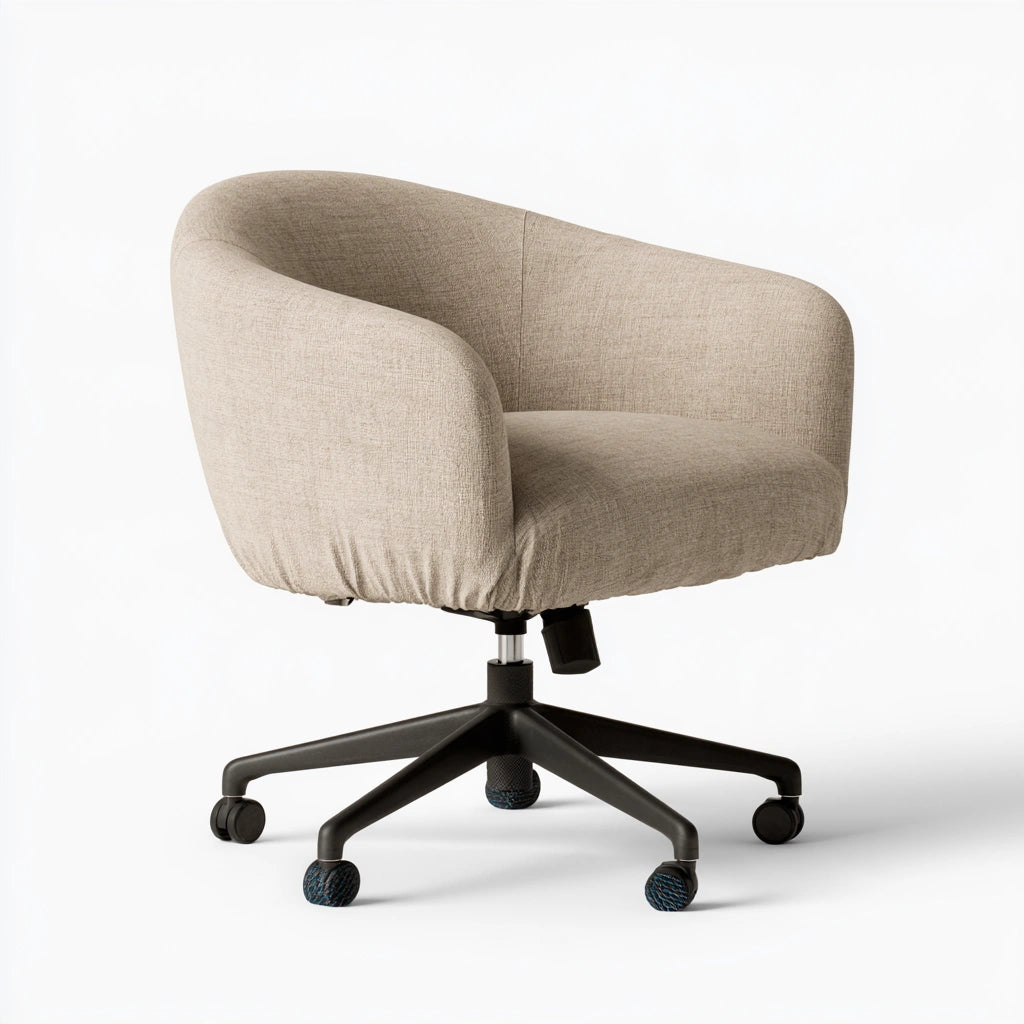 Elastische meubelhoes, kleur cognacbruin