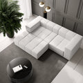 Modulaire hoekbank, kleur wit