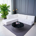 Modulaire hoekbank, kleur wit