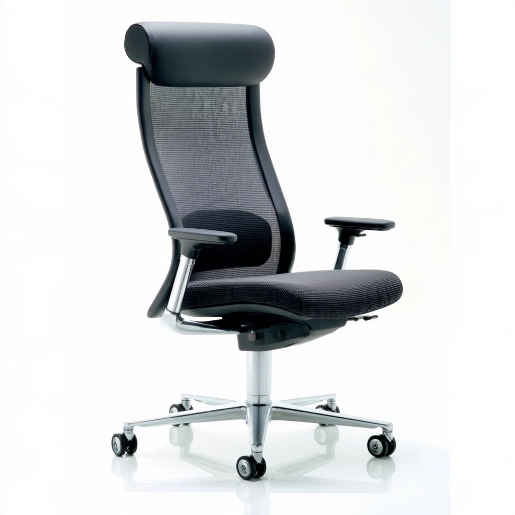 Ergonomische bureaustoel, kleur zwart