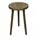 Bijzettafel van hout, kleur naturelbruin